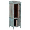 shabby blauwe kast - 14w19q